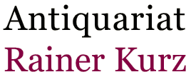 Antiquariat Rainer Kurz