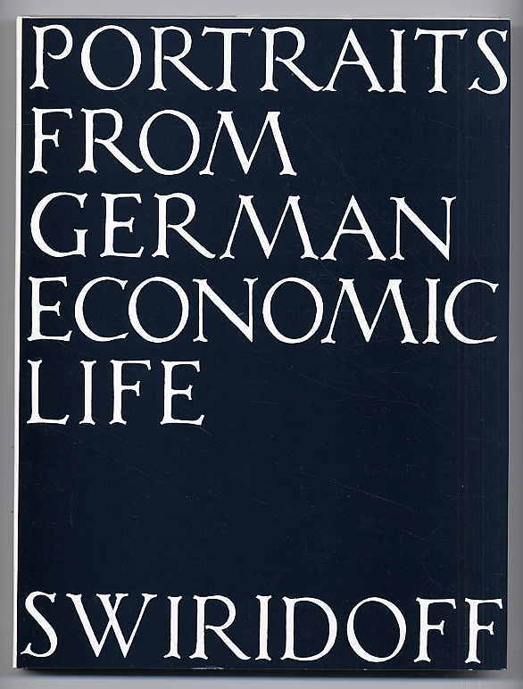 Swiridoff, Portraits from German economic life.
