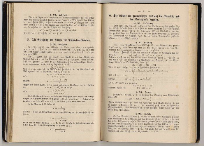 Koppe, Anfangsgründe der analytischen Geometrie und der Lehre von den Kegelschni