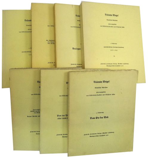 Weigel, Sämtliche Schriften.