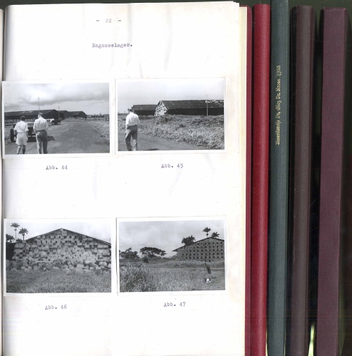 Fünf Reiseberichte Zellstofferzeugung/Papierindustrie: 1) Bericht über eine Reis