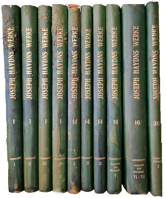 Joseph Haydns Werke. Erste kritisch durchgesehene Gesamtausgabe.