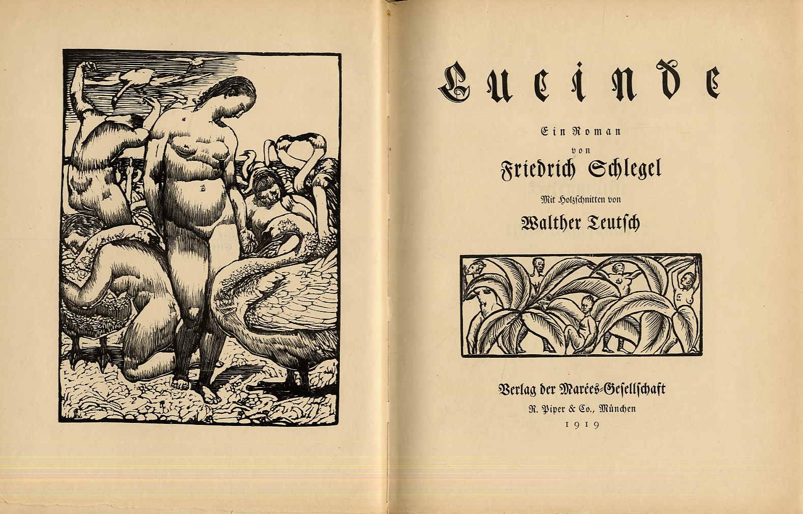 Schlegel, Lucinde. Ein Roman.