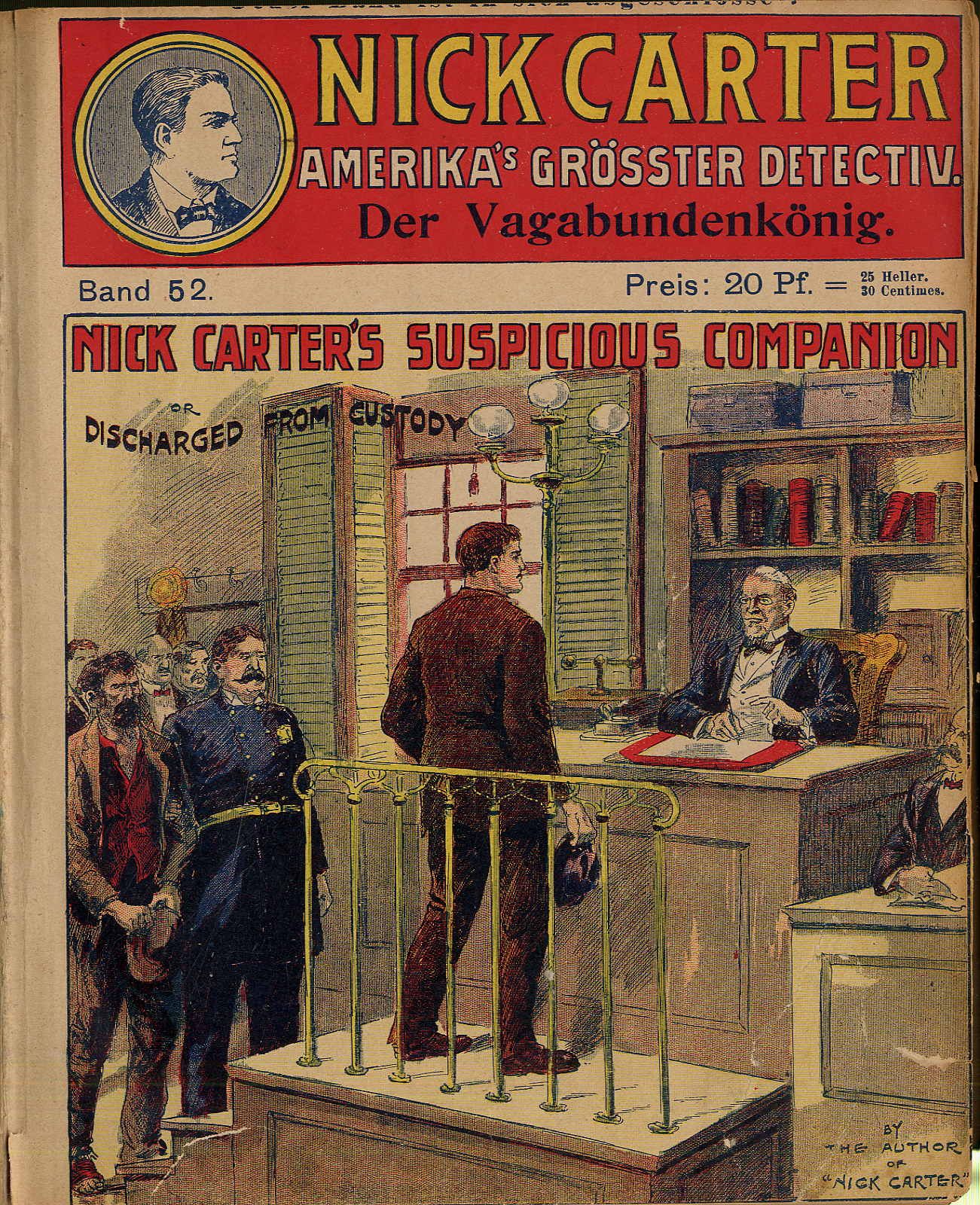 Nick Carter America's grösster Detectiv.