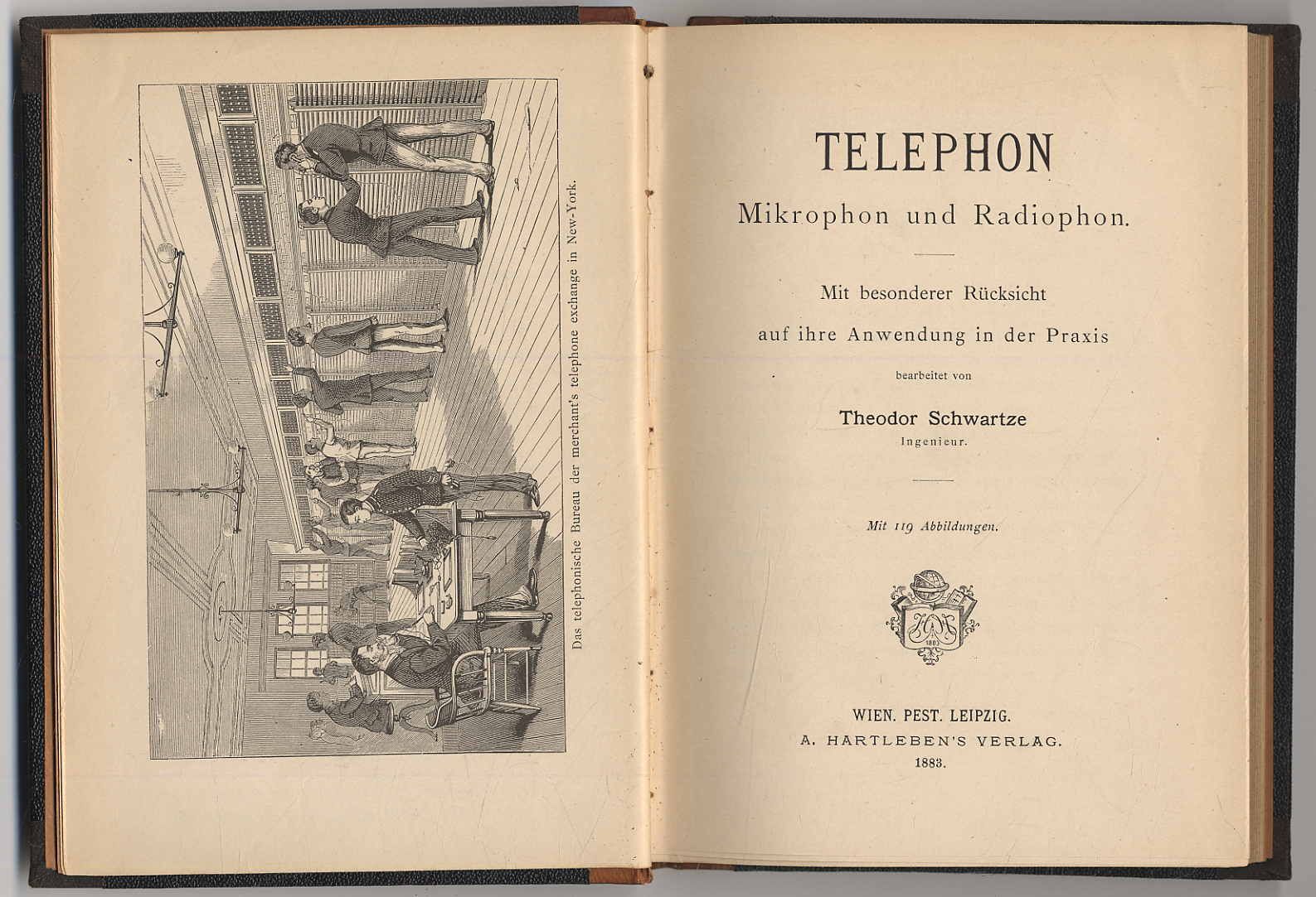 Schwartze, Telephon Mikrophon und Radiophon. Mit besonderer Rücksicht auf ihre A