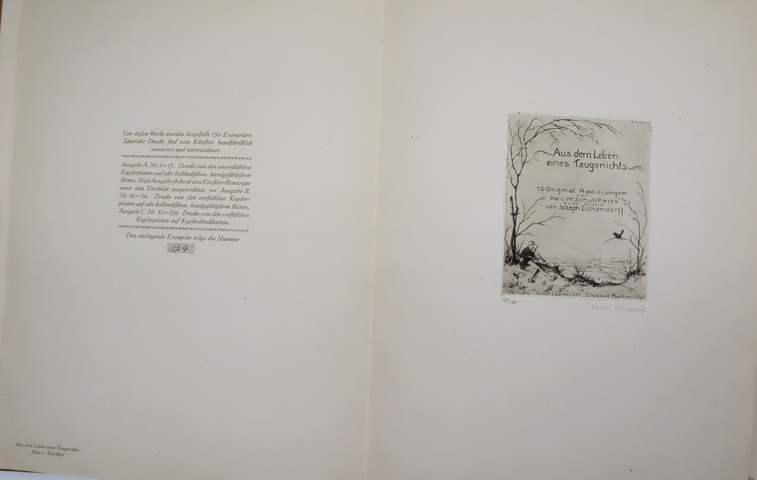 Eichendorff, Aus dem Leben eines Taugenichts.