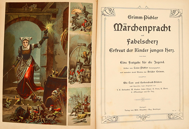 Pichler, Märchenpracht und Fabelscherz. Erfreut der Kinder junges Herz. Eine Fes