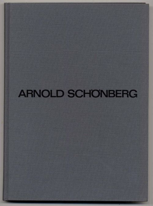 Schönberg, Abteilung IV: Orchesterwerke. Reihe B, Band 15: Konzerte. Kritischer