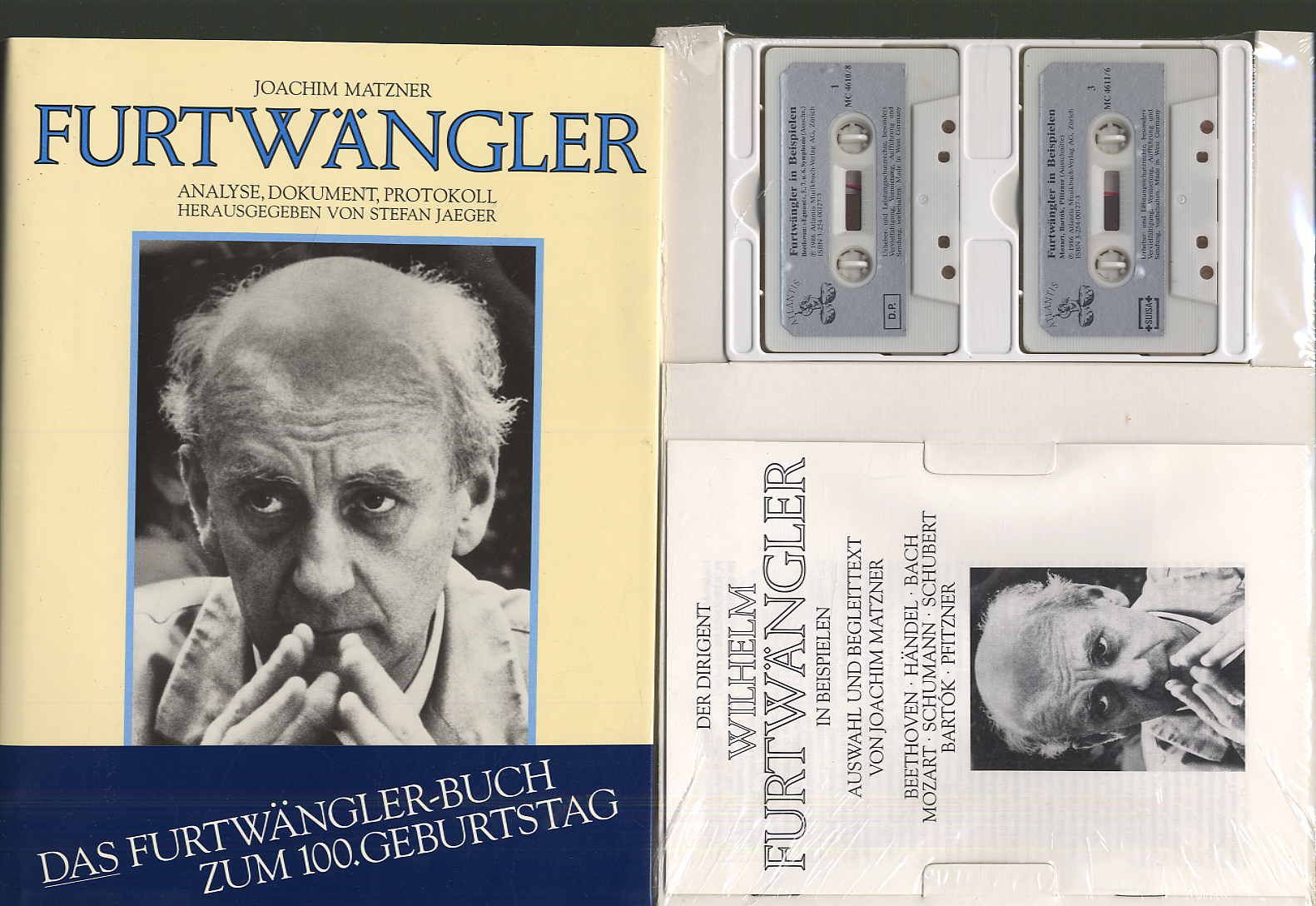 Matzner, 1) Furtwängler. Analyse Dokument Protokoll. Hrsgg. von Stefan Jaeger.