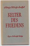 Barthel, Kelter des Friedens.