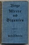 Döblin, Berge Meere und Giganten.